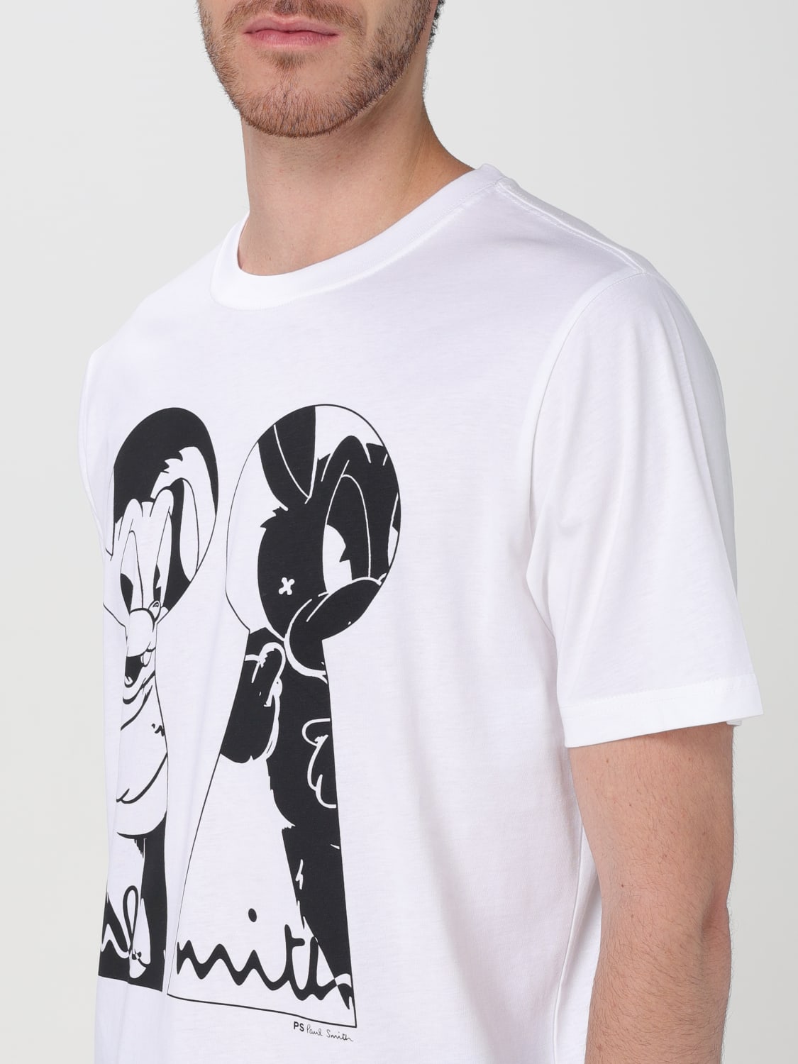 PS PAUL SMITH Tシャツ: Tシャツ メンズ Ps Paul Smith, ホワイト - Img 3