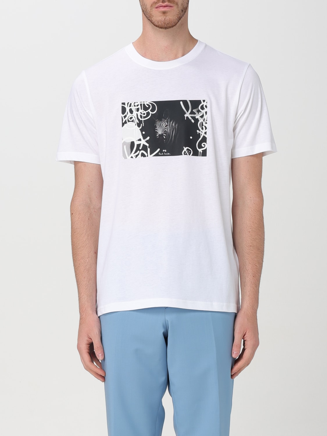 Giglio T-shirt stampata Ps Paul Smith