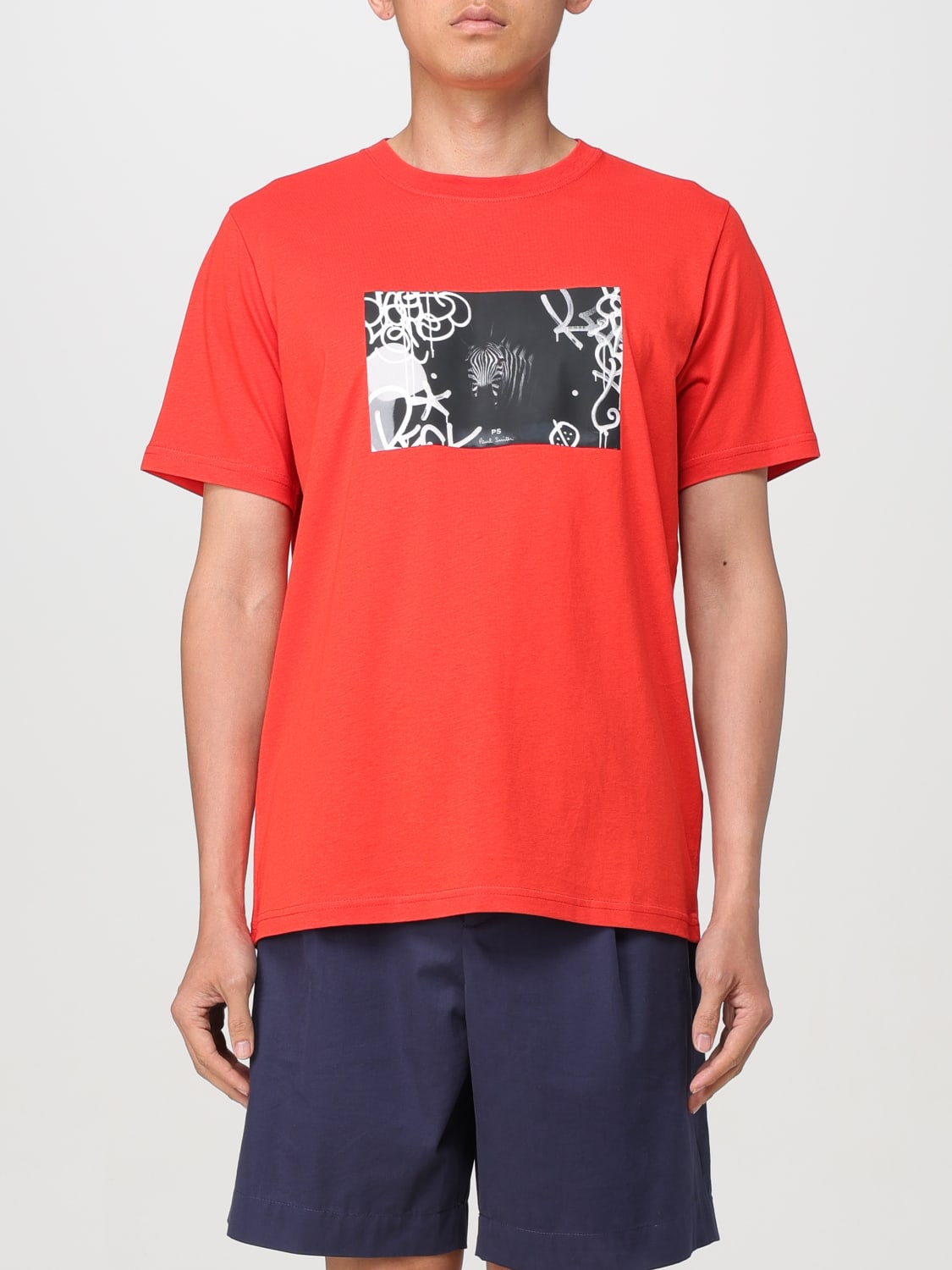 Giglio T-shirt stampata Ps Paul Smith