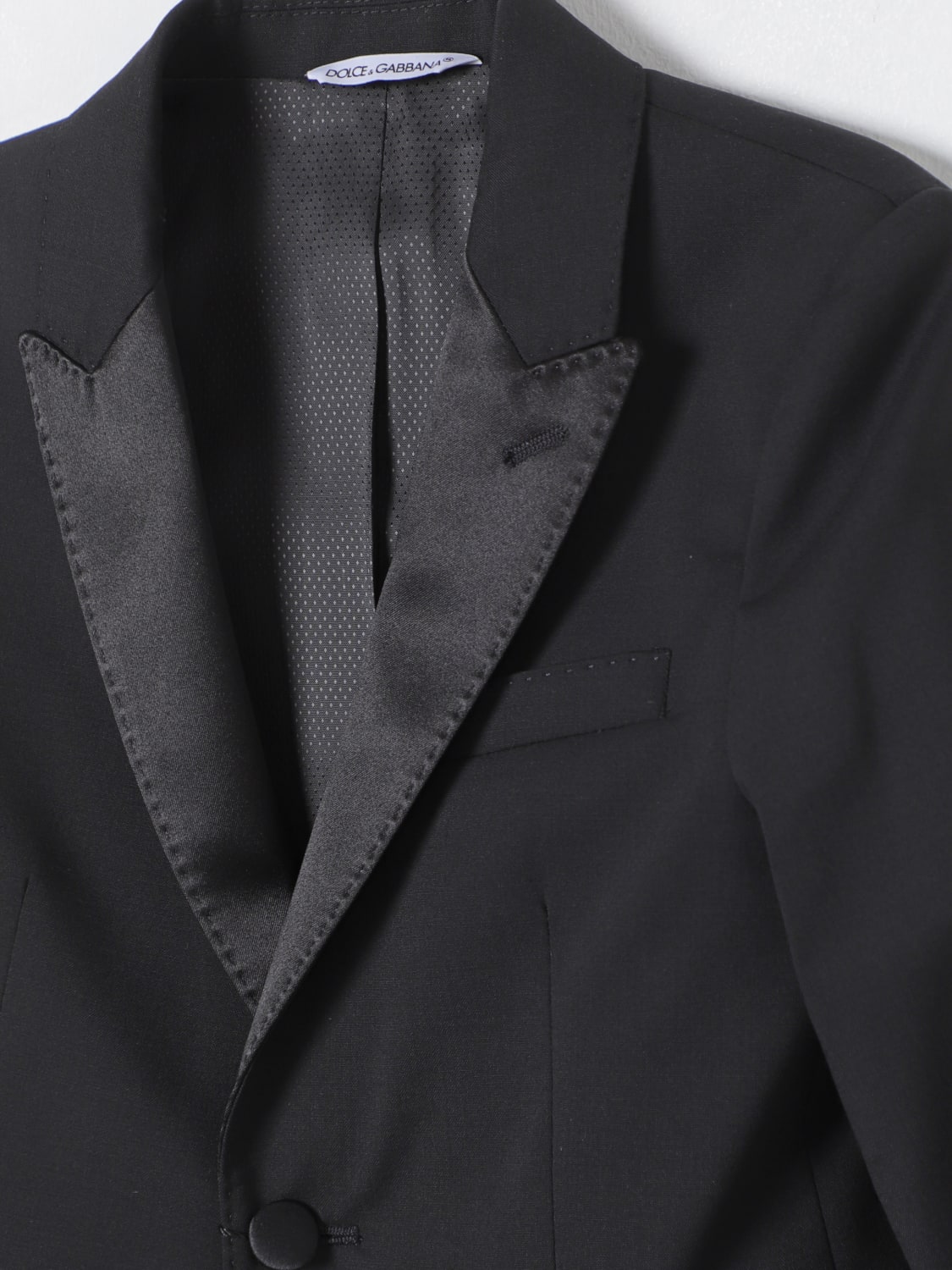 DOLCE & GABBANA JACKE: Jacke kinder Dolce & Gabbana, Schwarz - Img 3