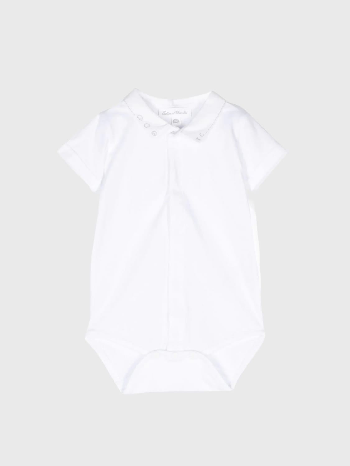 TARTINE ET CHOCOLAT BODYSUIT: Bodysuit kids Tartine Et Chocolat, White - Img 1