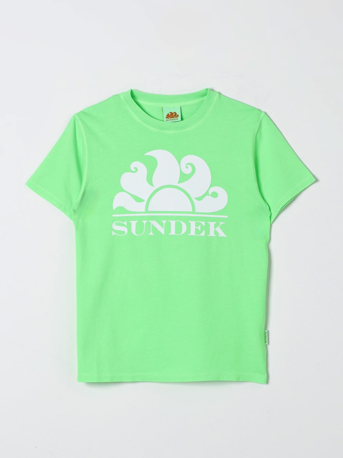 SUNDEK T-SHIRT: T-shirt kids Sundek, Green - Img 1