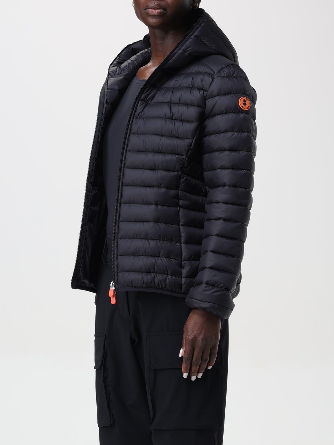 SAVE THE DUCK JACKET: Coat woman Save The Duck, Black - Img 3