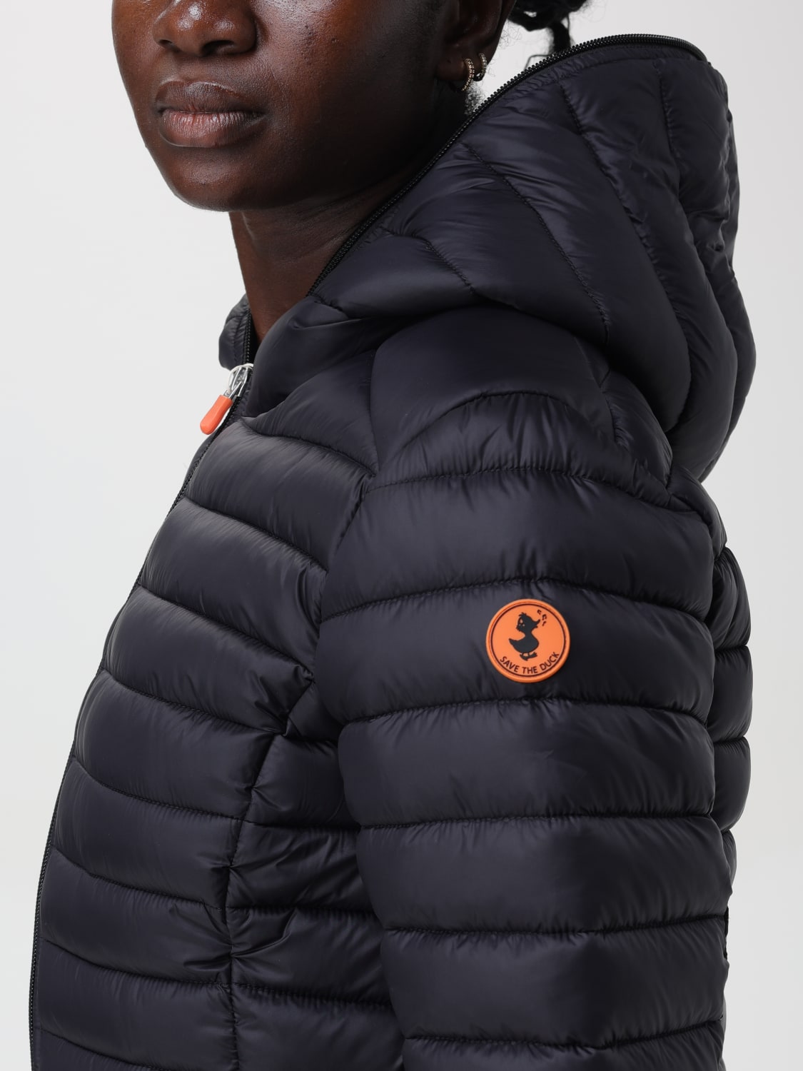 SAVE THE DUCK JACKET: Coat woman Save The Duck, Black - Img 4