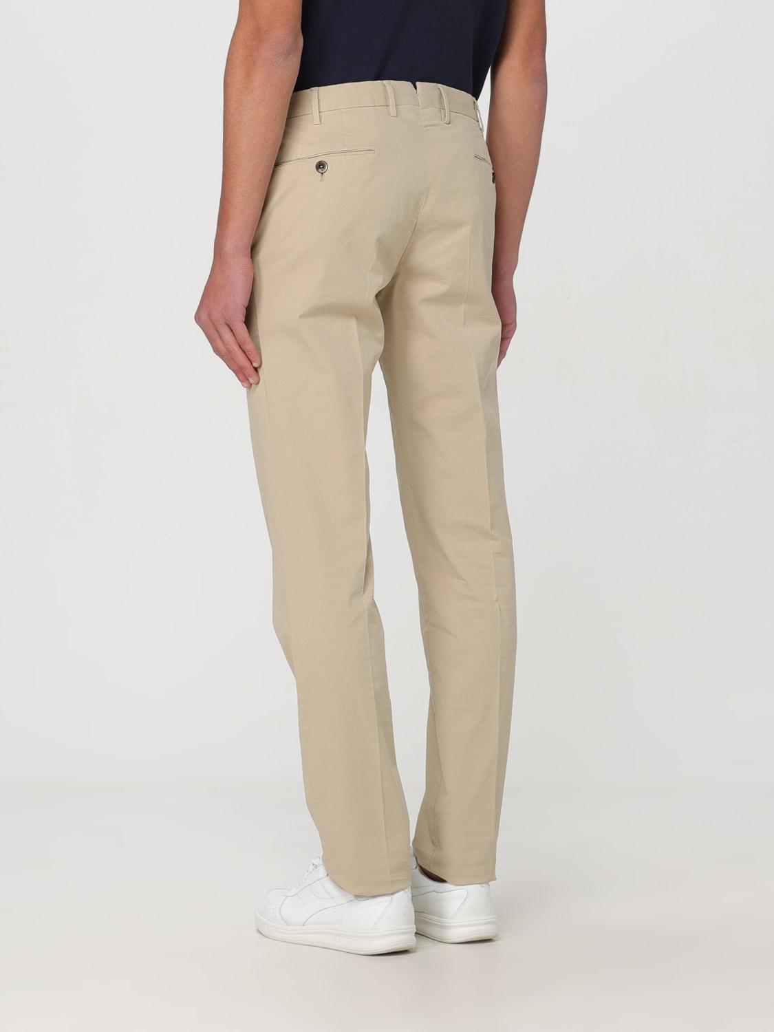 PT TORINO 裤子: 裤子 男士 Pt Torino, 沙色 - Img 2