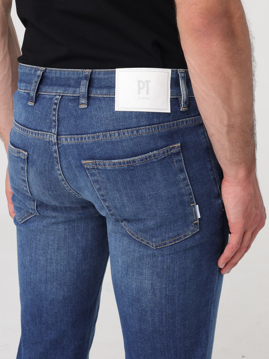 PT TORINO HOSE: Hose herren Pt Torino, Denim - Img 3