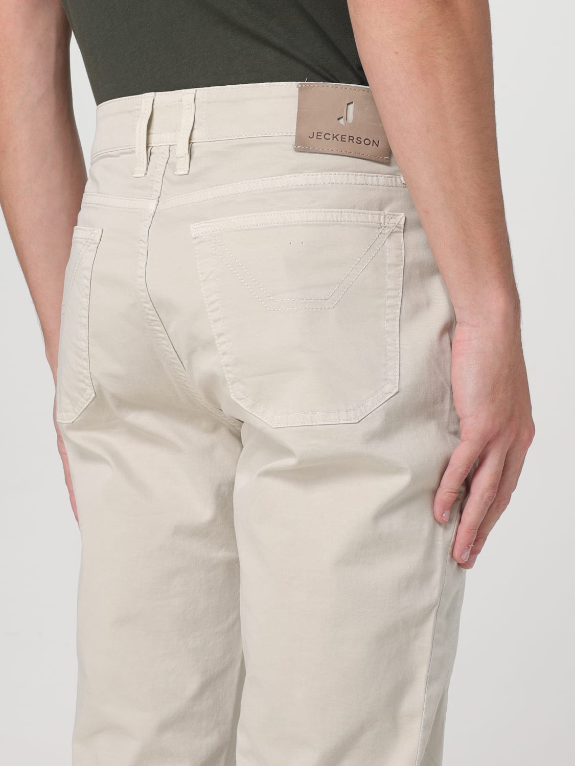 JECKERSON PANTS: Pants men Jeckerson, Beige - Img 3