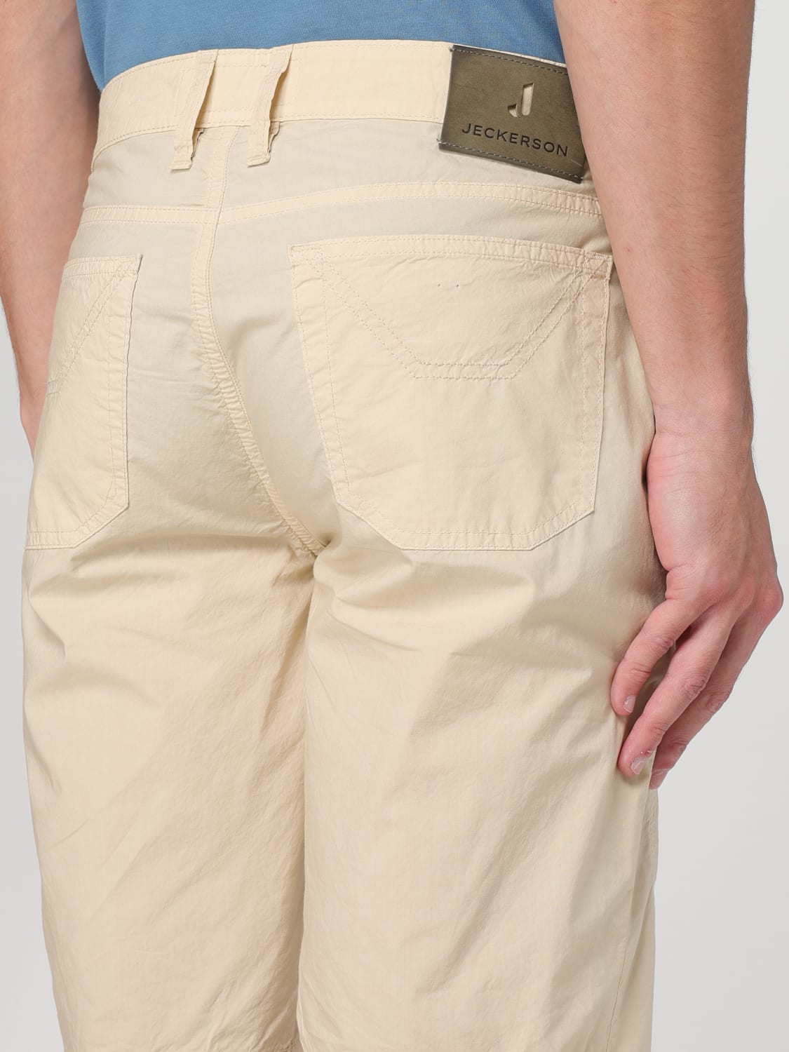 JECKERSON PANTALONES CORTOS: Pantalones cortos hombre Jeckerson, Beige - Img 3