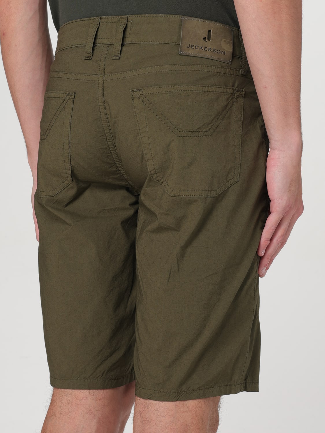 JECKERSON PANTALONES CORTOS: Pantalones cortos hombre Jeckerson, Militar - Img 3