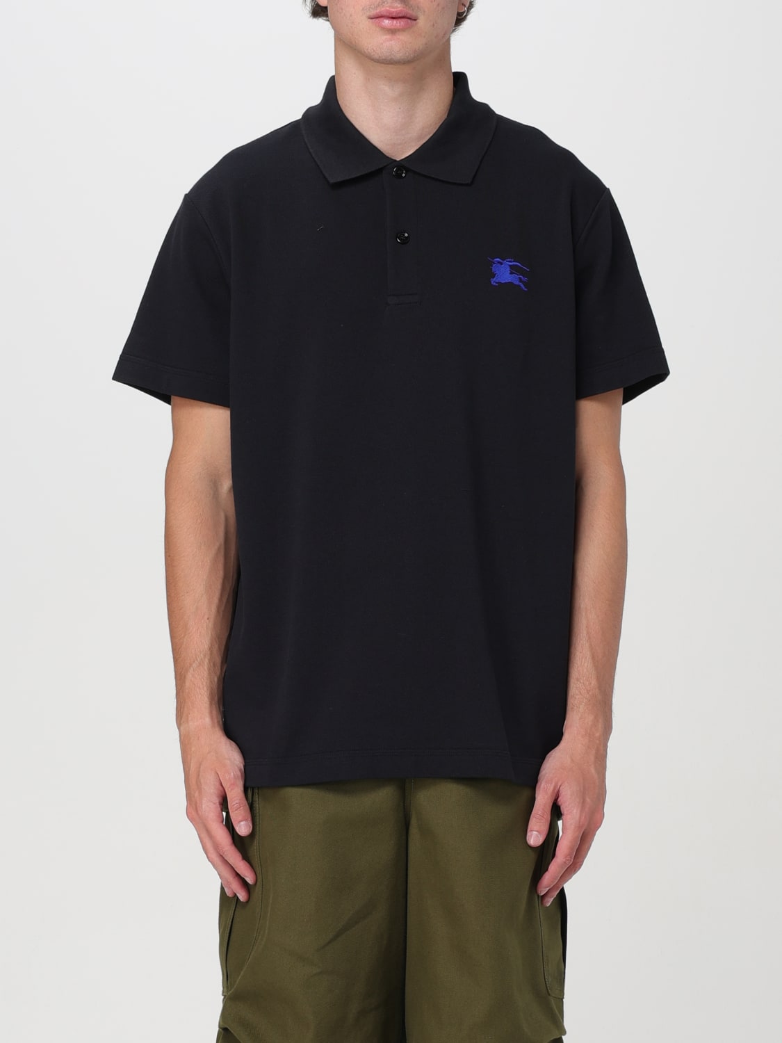 BURBERRY：Tシャツ メンズ - ブラック | GIGLIO.COMオンラインの