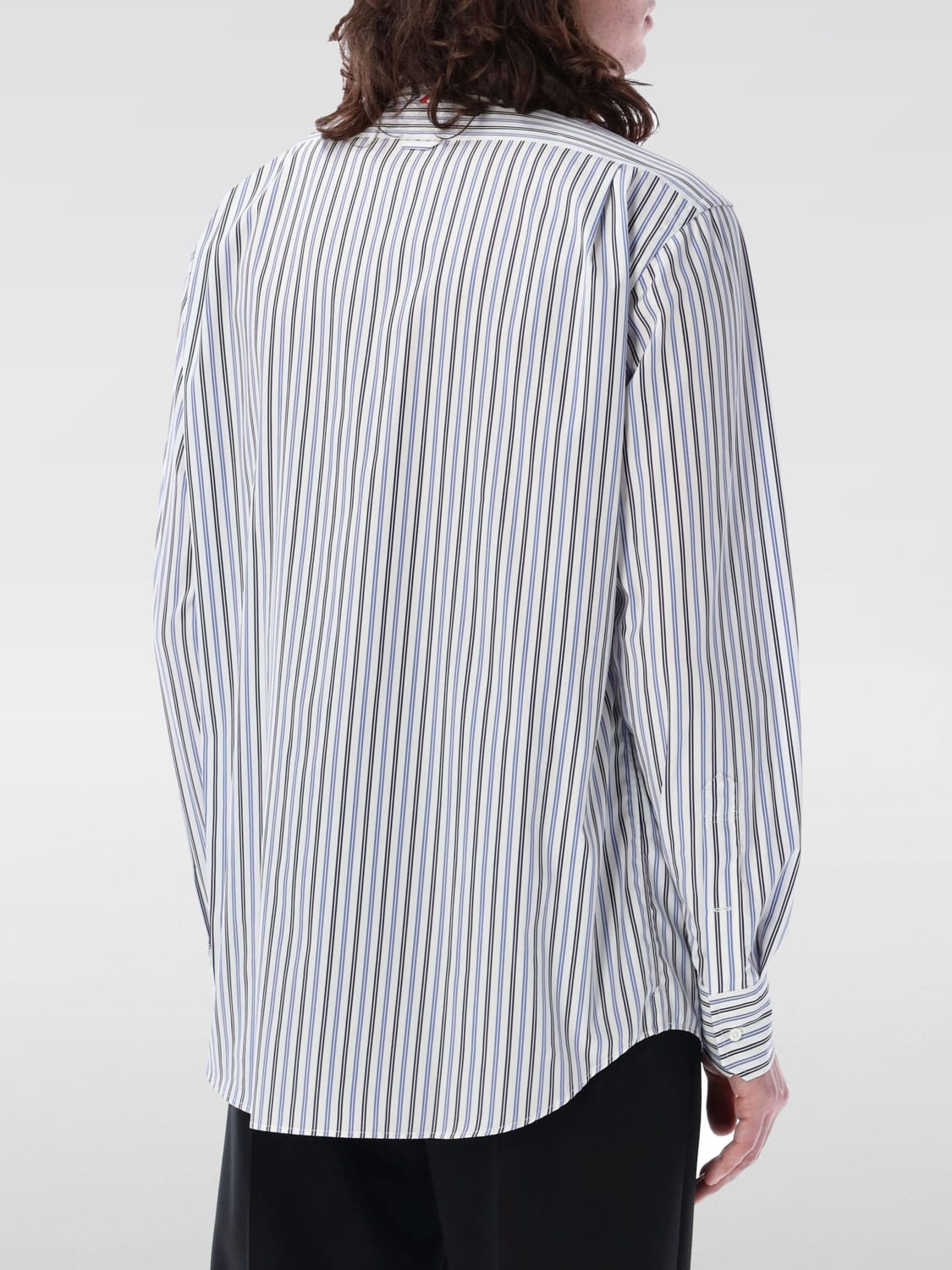 THOM BROWNE シャツ: Tシャツ メンズ Thom Browne, ブルー - Img 2