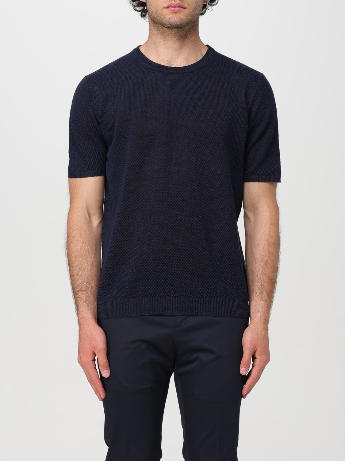 ROBERTO COLLINA T-SHIRT: T-shirt men Roberto Collina, Navy - Img 1