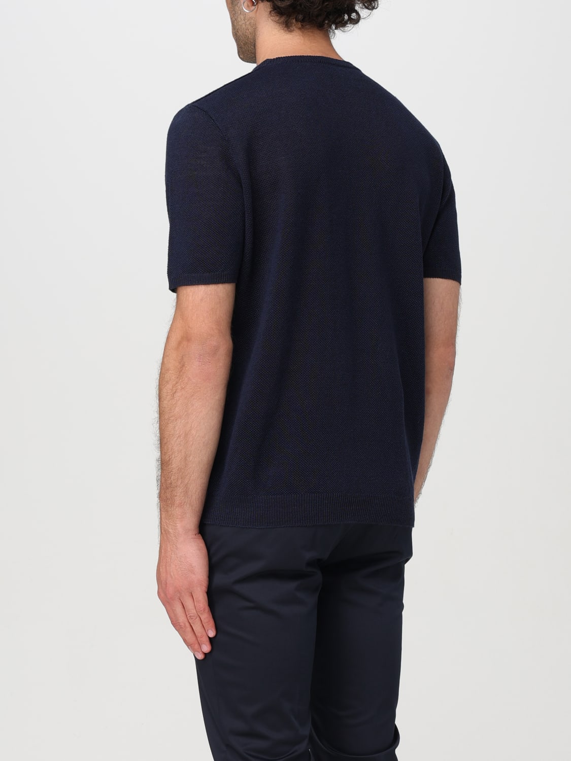 ROBERTO COLLINA T-SHIRT: T-shirt men Roberto Collina, Navy - Img 2