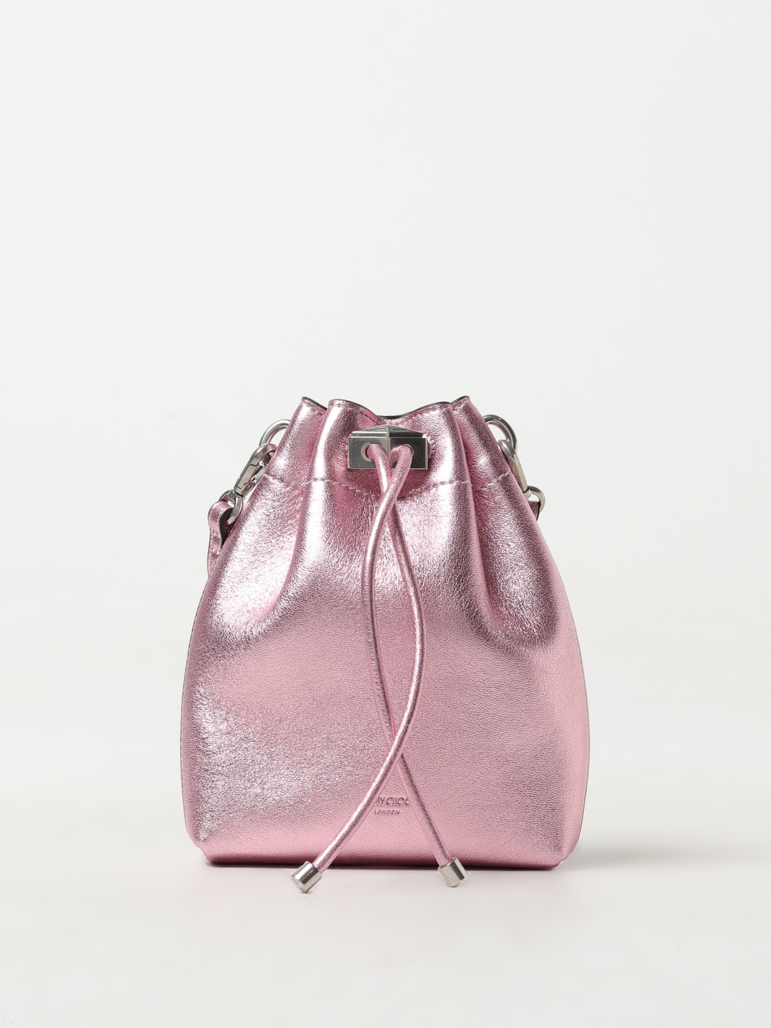 JIMMY CHOO MINI BAG: Crossbody bags woman Jimmy Choo, Pink - Img 1