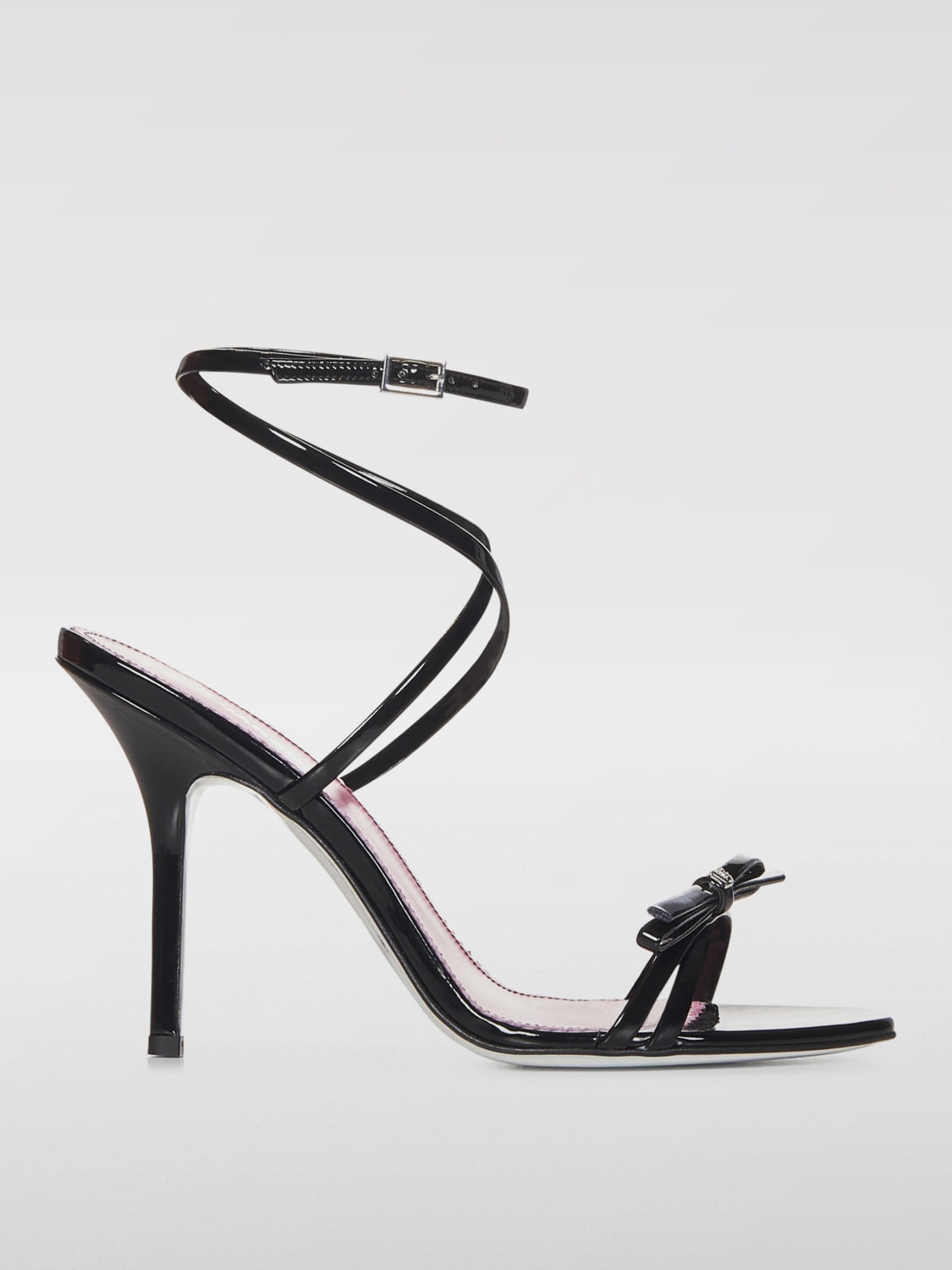 DSQUARED2 HEELED SANDALS: Heeled sandals woman Dsquared2, Black - Img 1