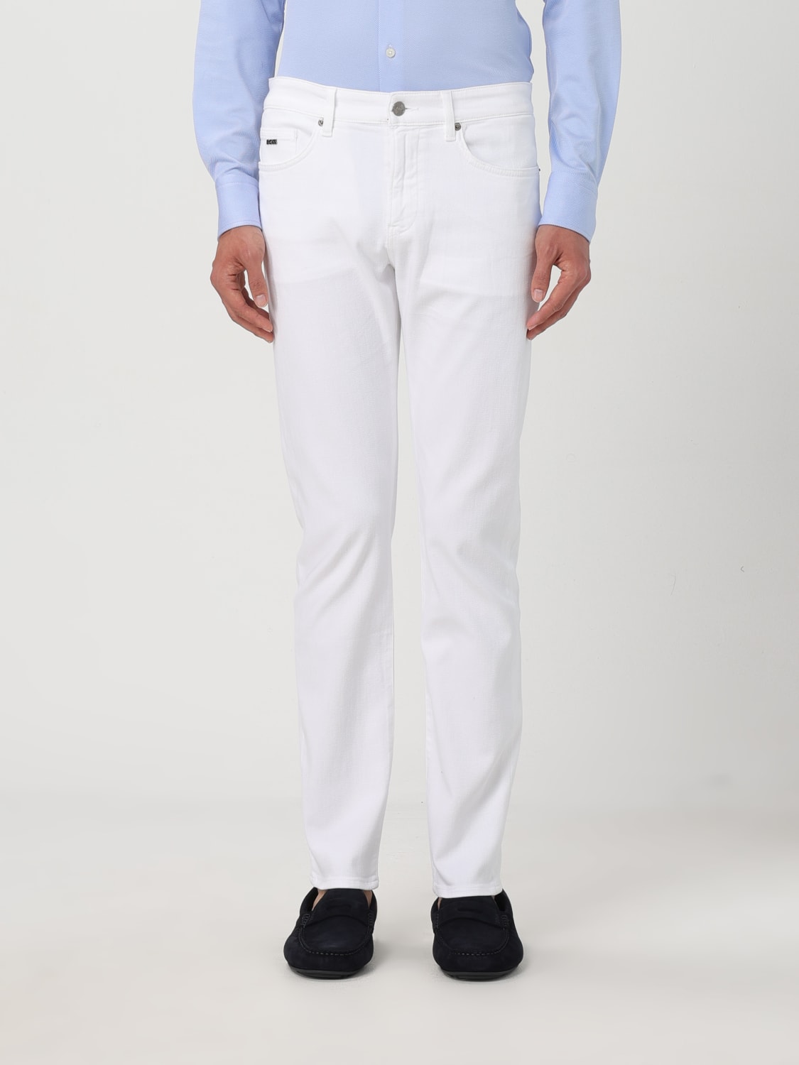 BOSS PANTS: Pants men Boss, White - Img 1