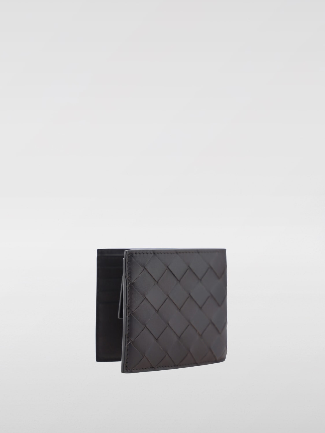 BOTTEGA VENETA WALLET: Wallet men Bottega Veneta, Brown - Img 3