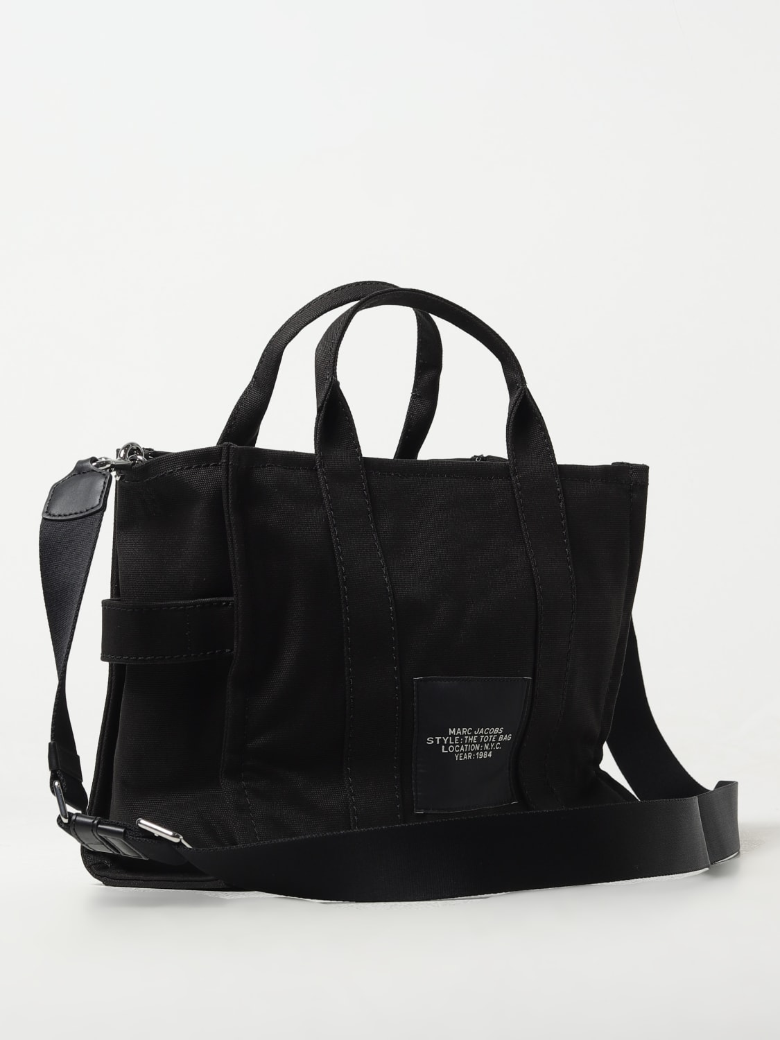 MARC JACOBS SAC CABAS: Sac porté épaule femme Marc Jacobs, Noir - Img 2