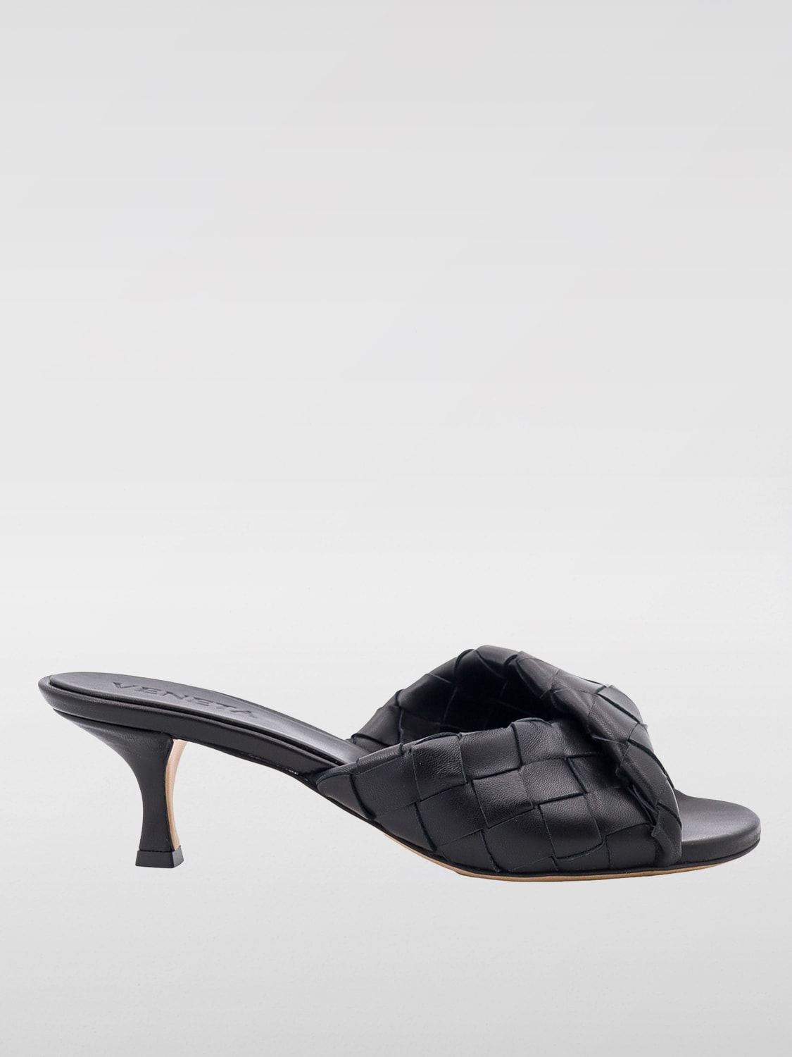 BOTTEGA VENETA HEELED SANDALS: Shoes woman Bottega Veneta, Black - Img 1