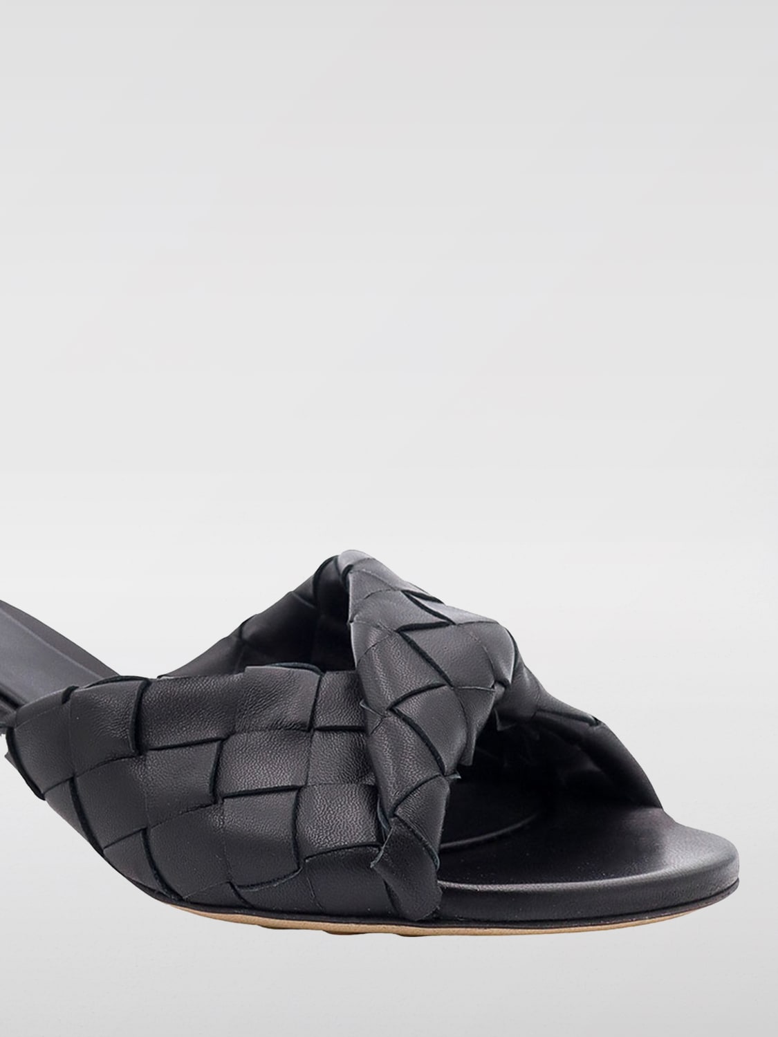 BOTTEGA VENETA SANDALES À TALONS: Chaussures femme Bottega Veneta, Noir - Img 3