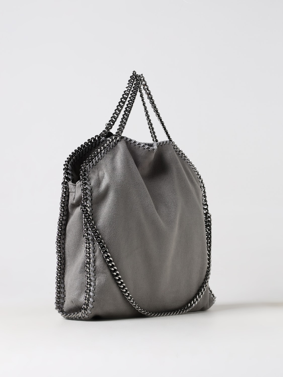 STELLA MCCARTNEY Schultertasche damen Grau Stella McCartney Tragetasche 234387W9132 online auf GIGLIO.COM