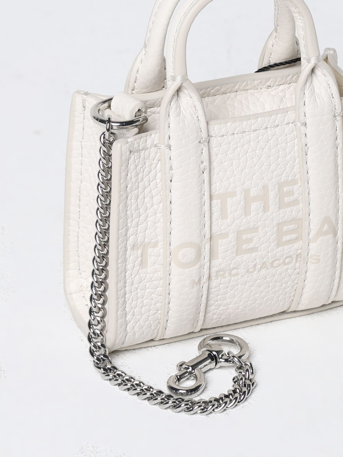 MARC JACOBS KEY CHAIN: Key chain woman Marc Jacobs, White - Img 2