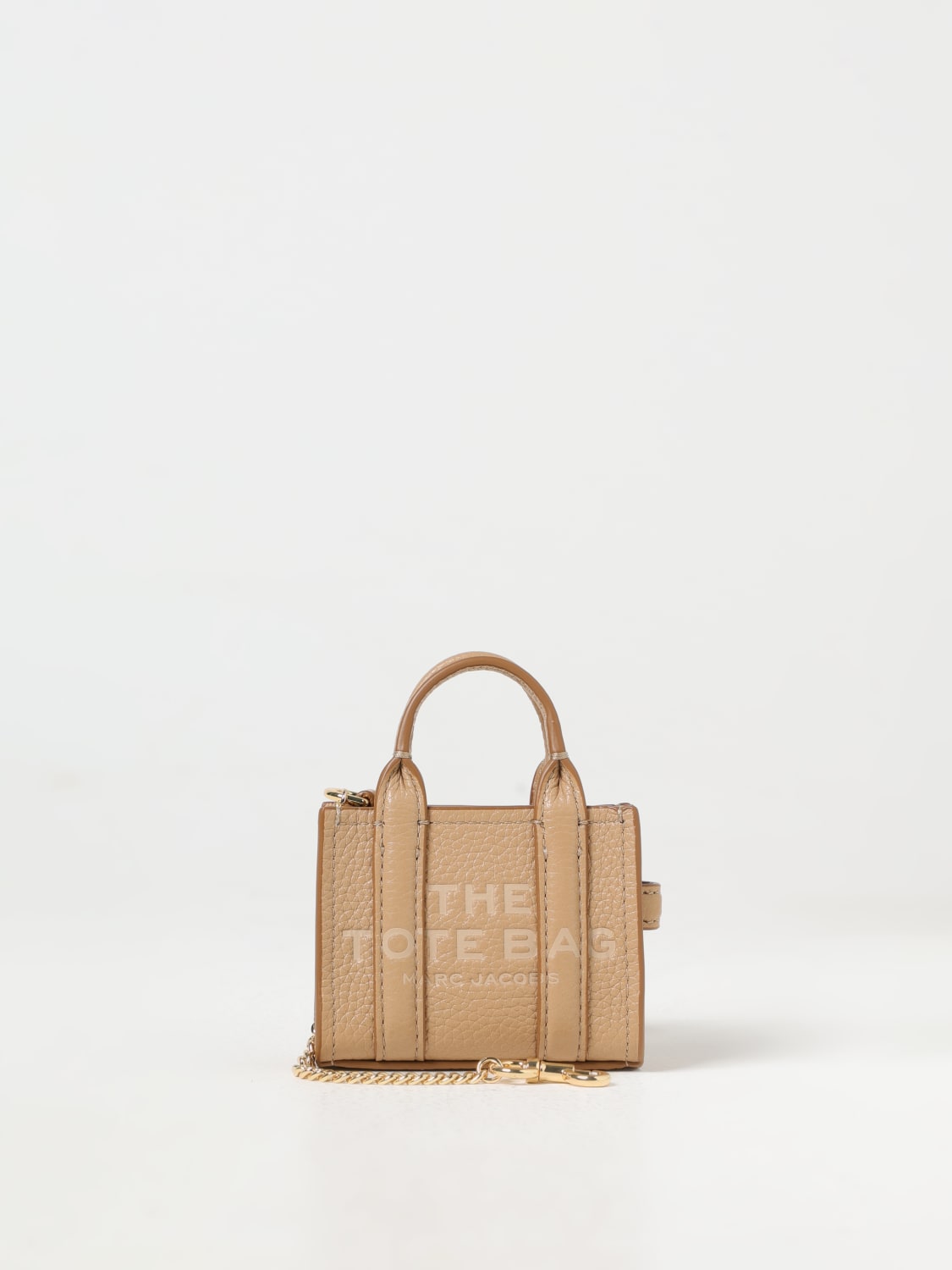 MARC JACOBS KEY CHAIN: Key chain woman Marc Jacobs, Camel - Img 1