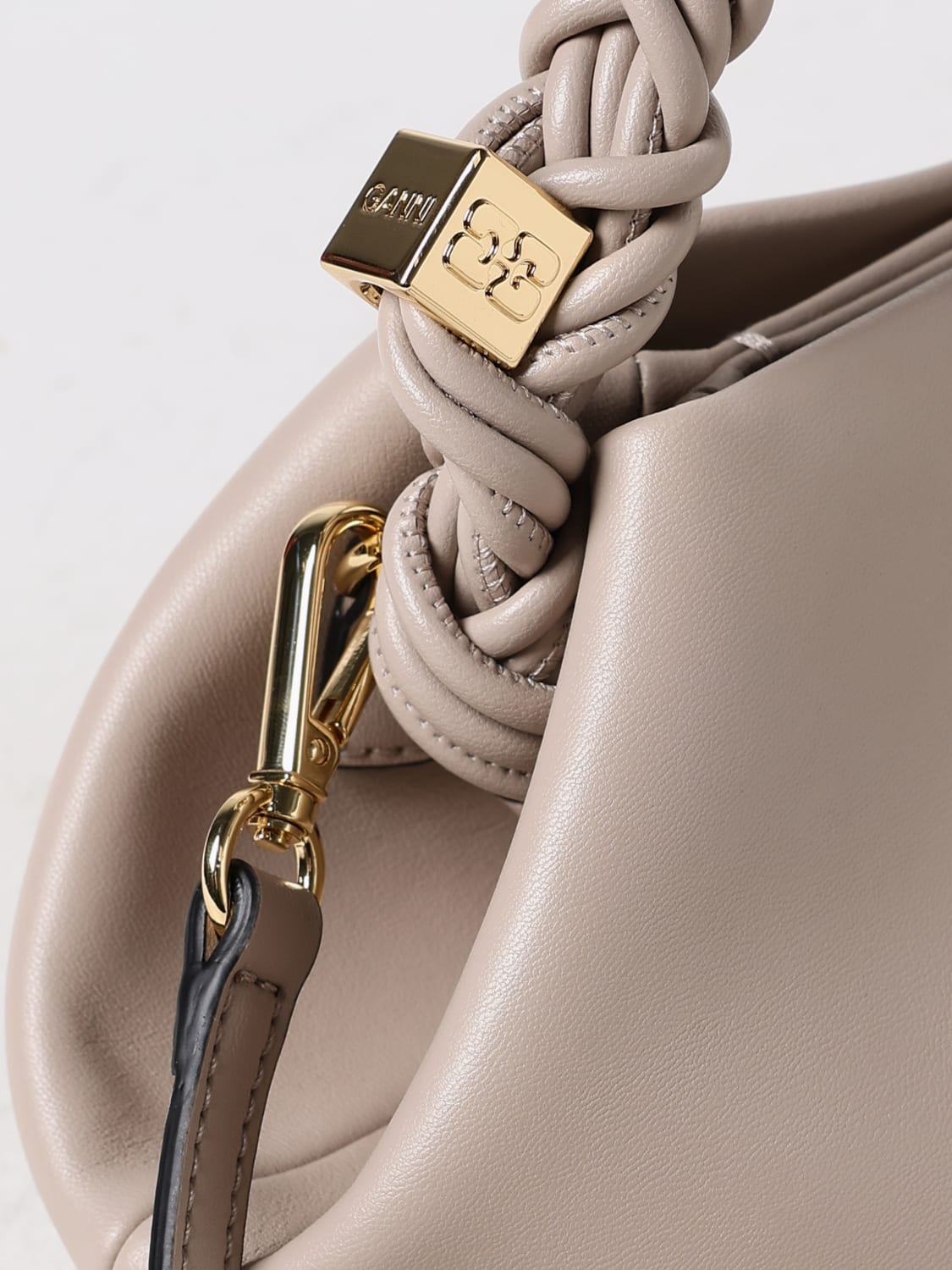 GANNI HANDBAG: Handbag woman Ganni, Grey - Img 4