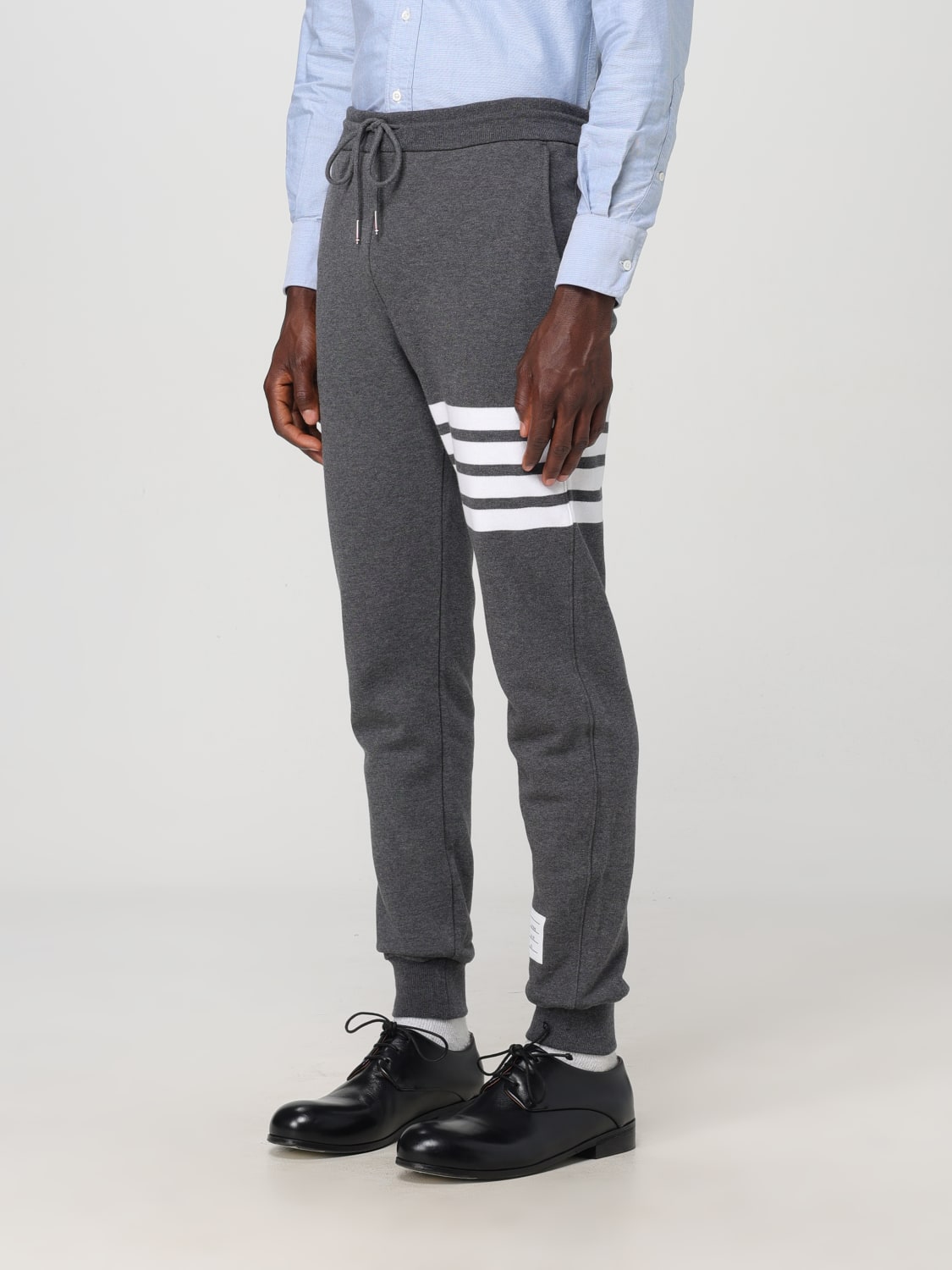 THOM BROWNE PANTALON: Survêtements homme Thom Browne, Gris - Img 4