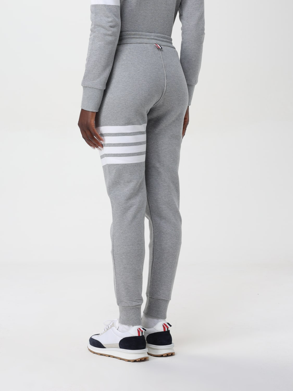 THOM BROWNE PANTS: Jumpsuits woman Thom Browne, Grey - Img 3