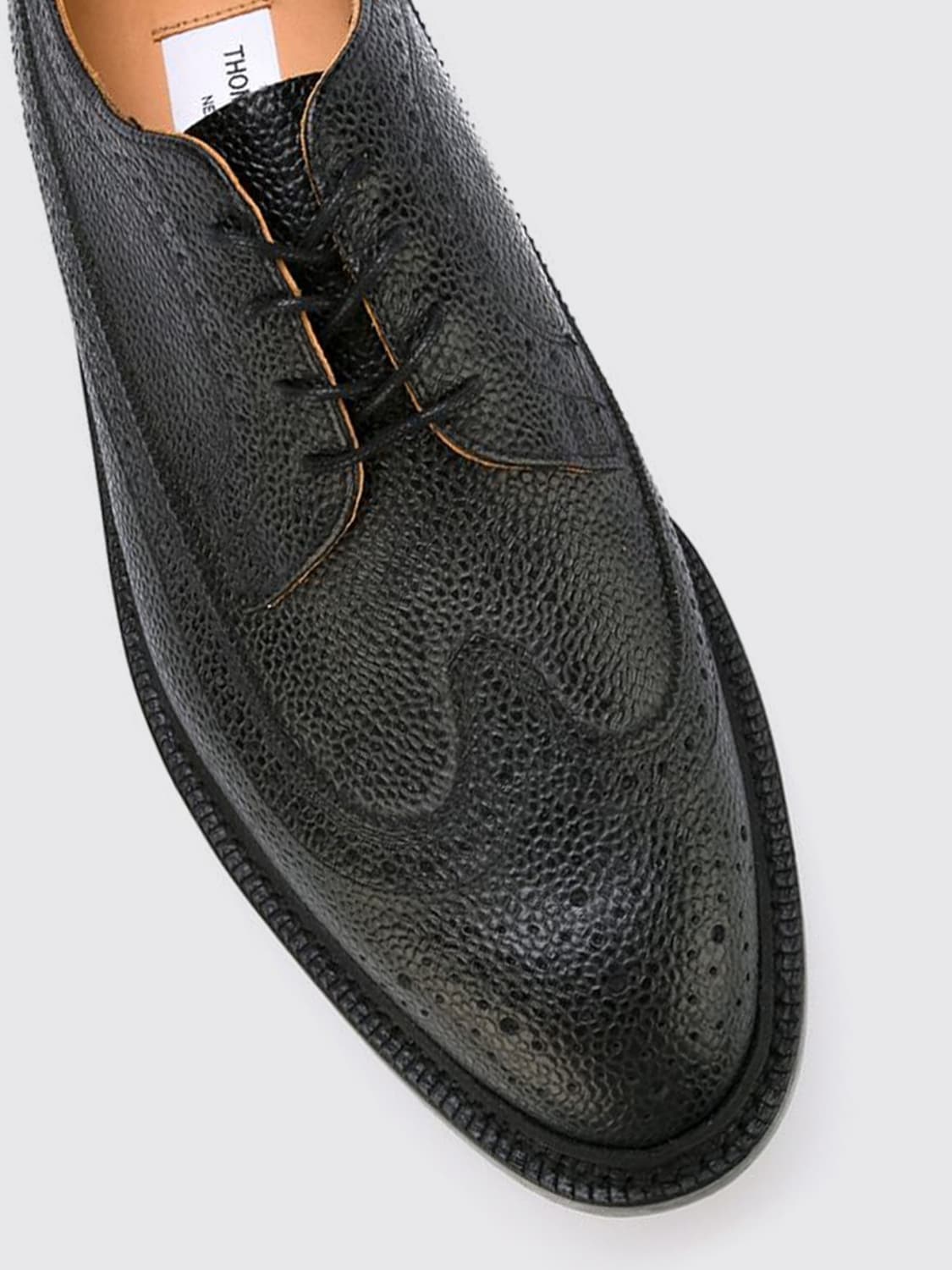 THOM BROWNE ZAPATOS DE CORDONES: Mocasines hombre Thom Browne, Negro - Img 4