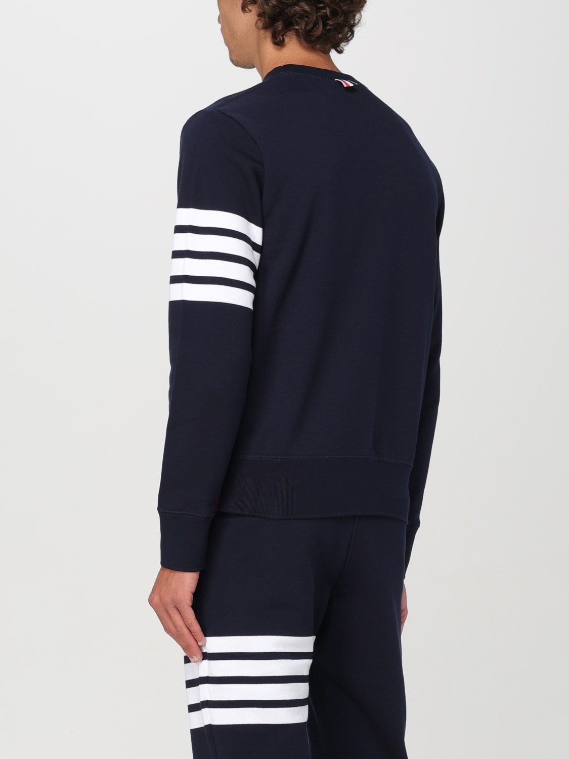 THOM BROWNE SWEATSHIRT: Sweatshirt men Thom Browne, Blue - Img 3