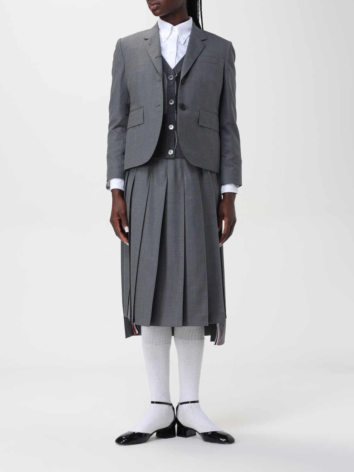 THOM BROWNE SHIRT: Shirt woman Thom Browne, White - Img 2