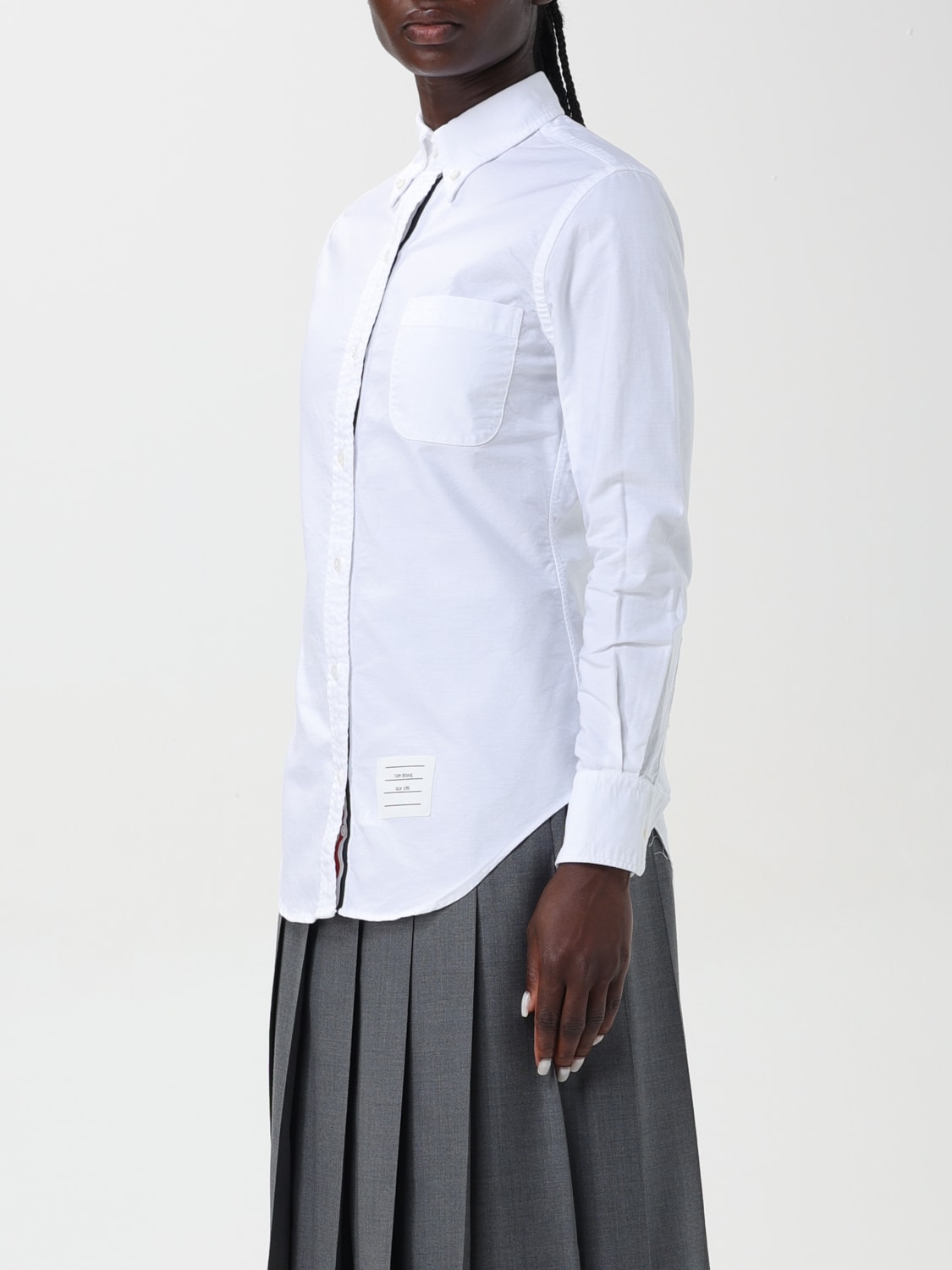 THOM BROWNE SHIRT: Shirt woman Thom Browne, White - Img 4