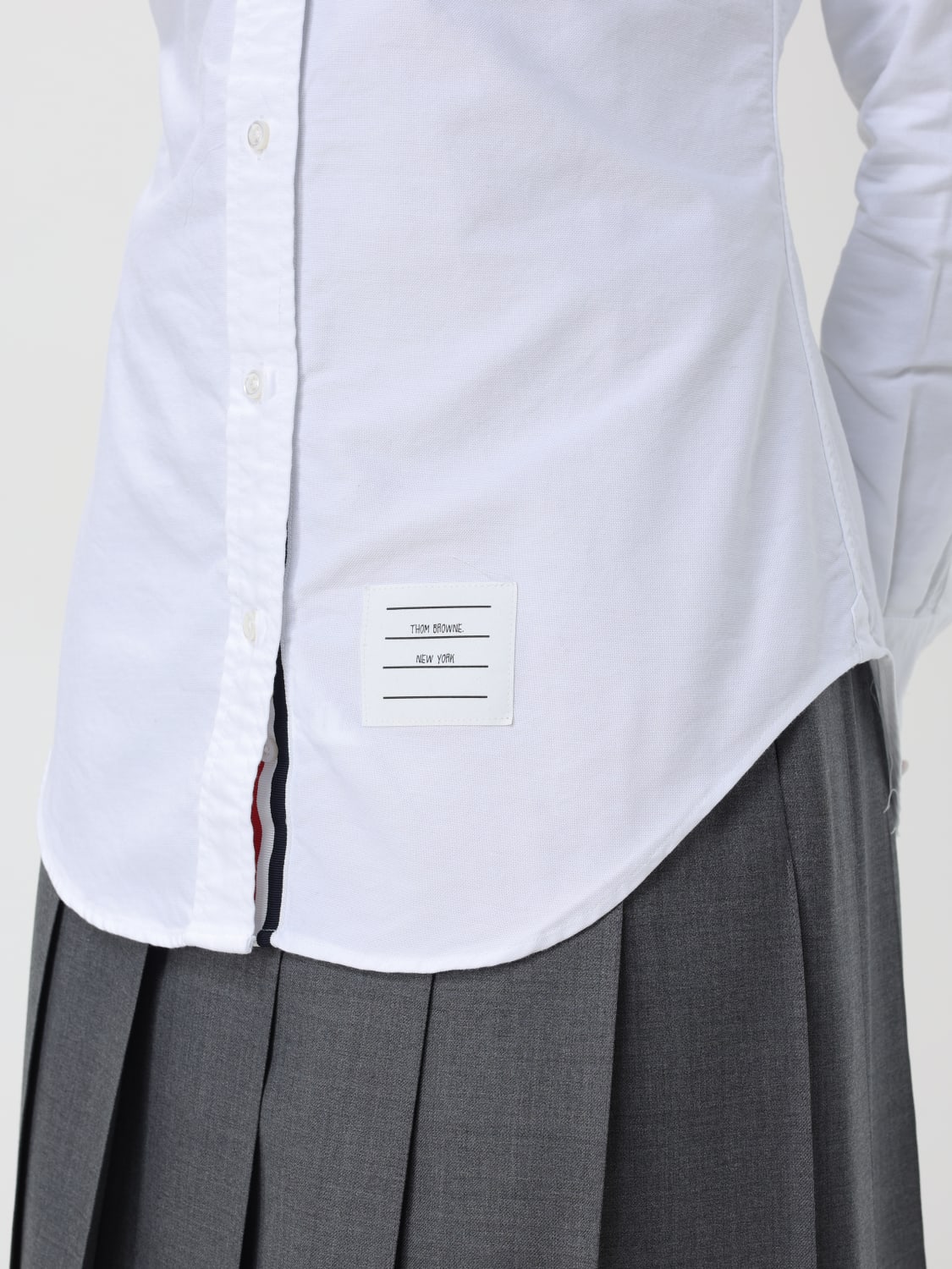 THOM BROWNE SHIRT: Shirt woman Thom Browne, White - Img 5