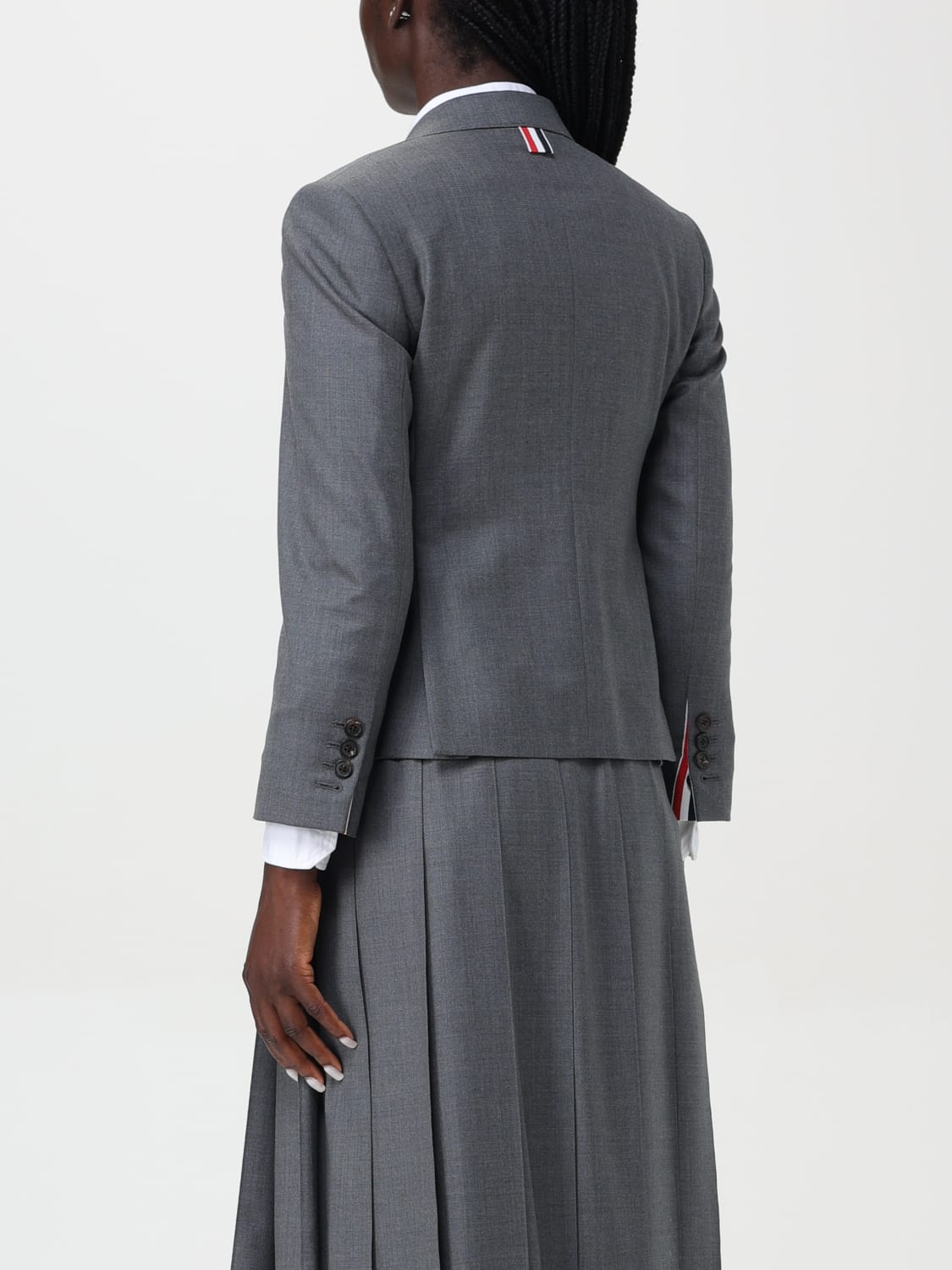 THOM BROWNE BLAZER: Blazer woman Thom Browne, Grey 1 - Img 3