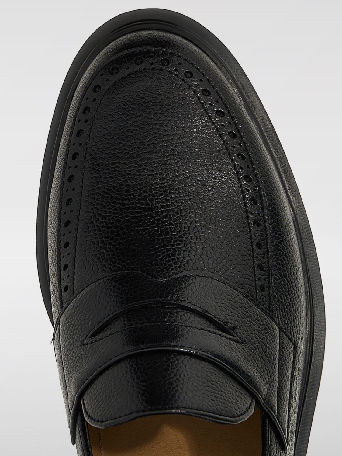 THOM BROWNE MOCASSINS: Mocassins homme Thom Browne, Noir - Img 4