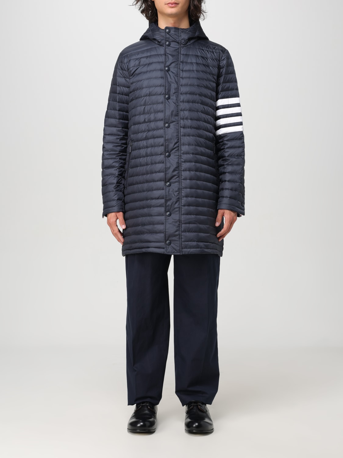 THOM BROWNE JACKET: Coat men Thom Browne, Blue - Img 1