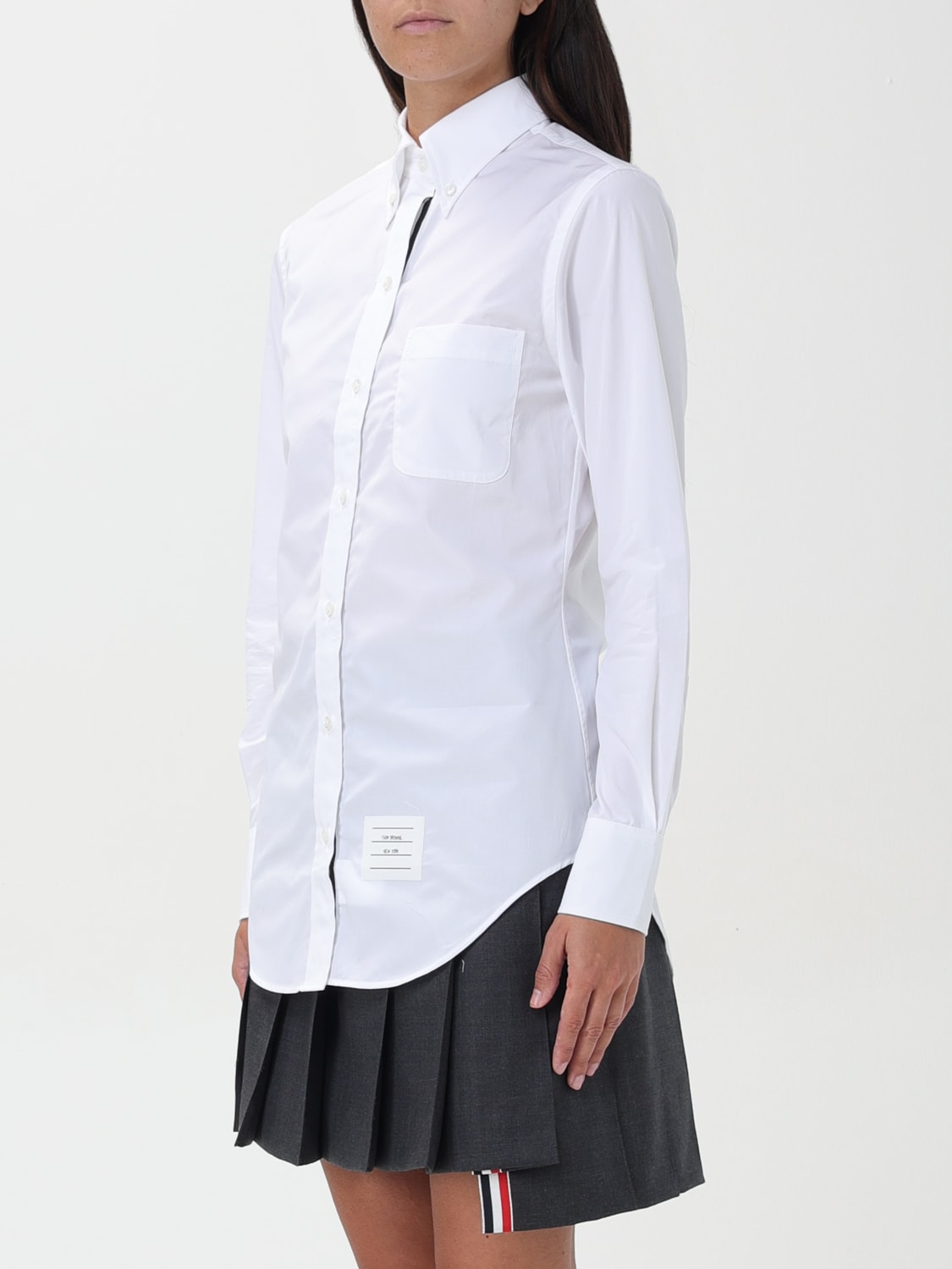 THOM BROWNE SHIRT: Shirt woman Thom Browne, White - Img 4