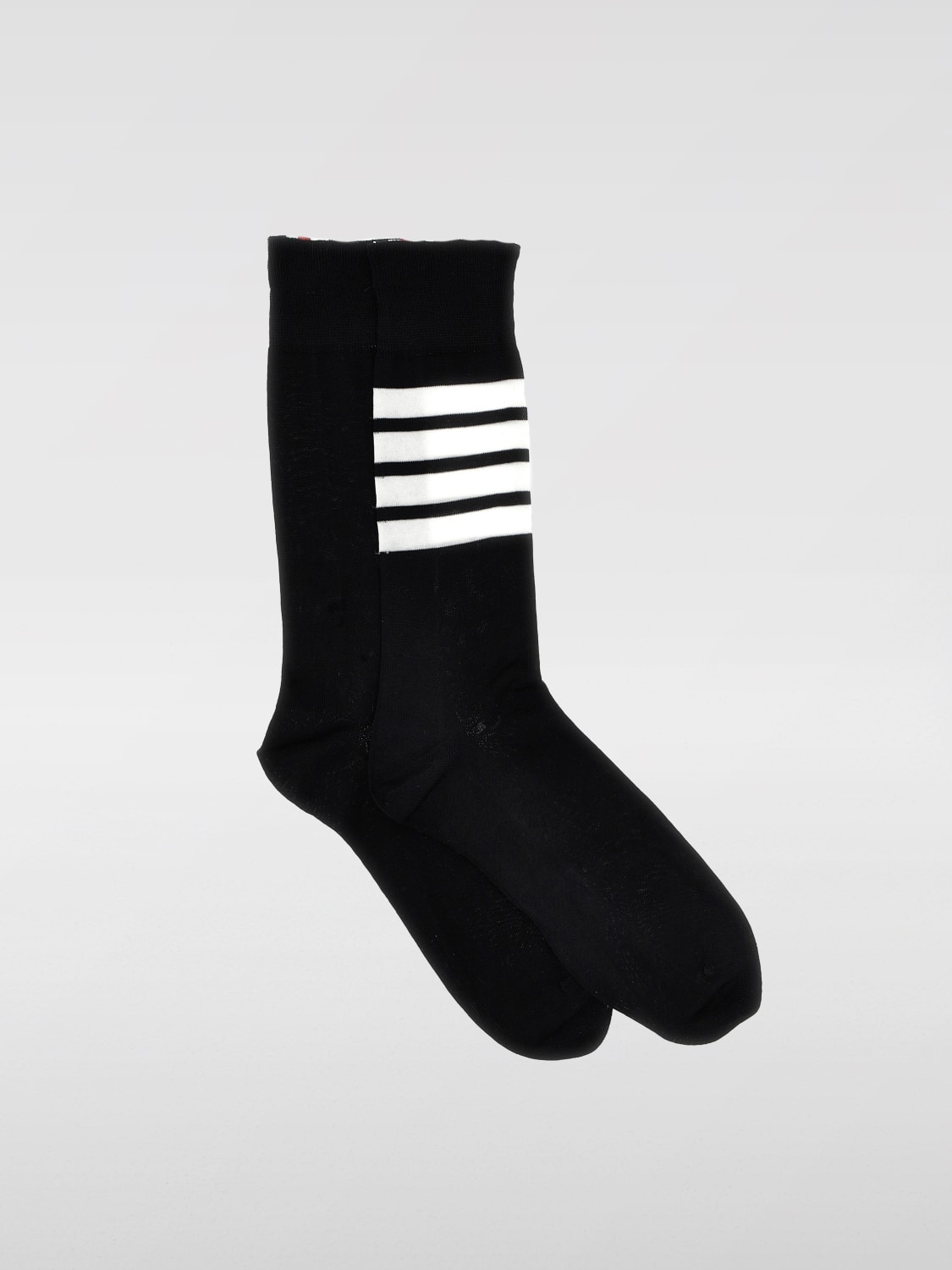 THOM BROWNE SOCKEN: Socken herren Thom Browne, Schwarz - Img 1