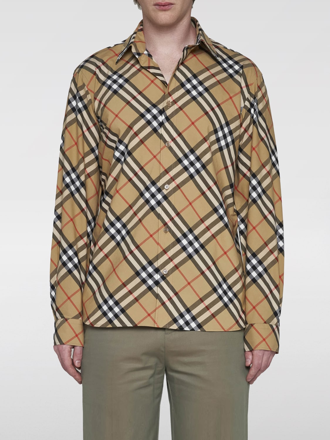 Burberry sale mens shirt hotsell