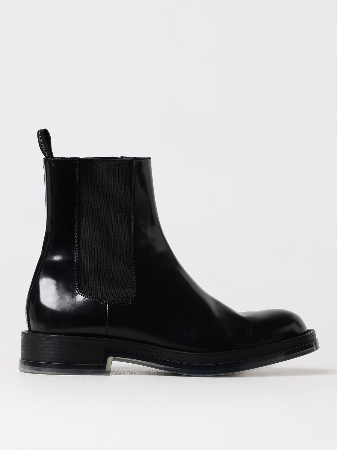 MCQUEEN BOOT: Boots men McQueen, Black - Img 1