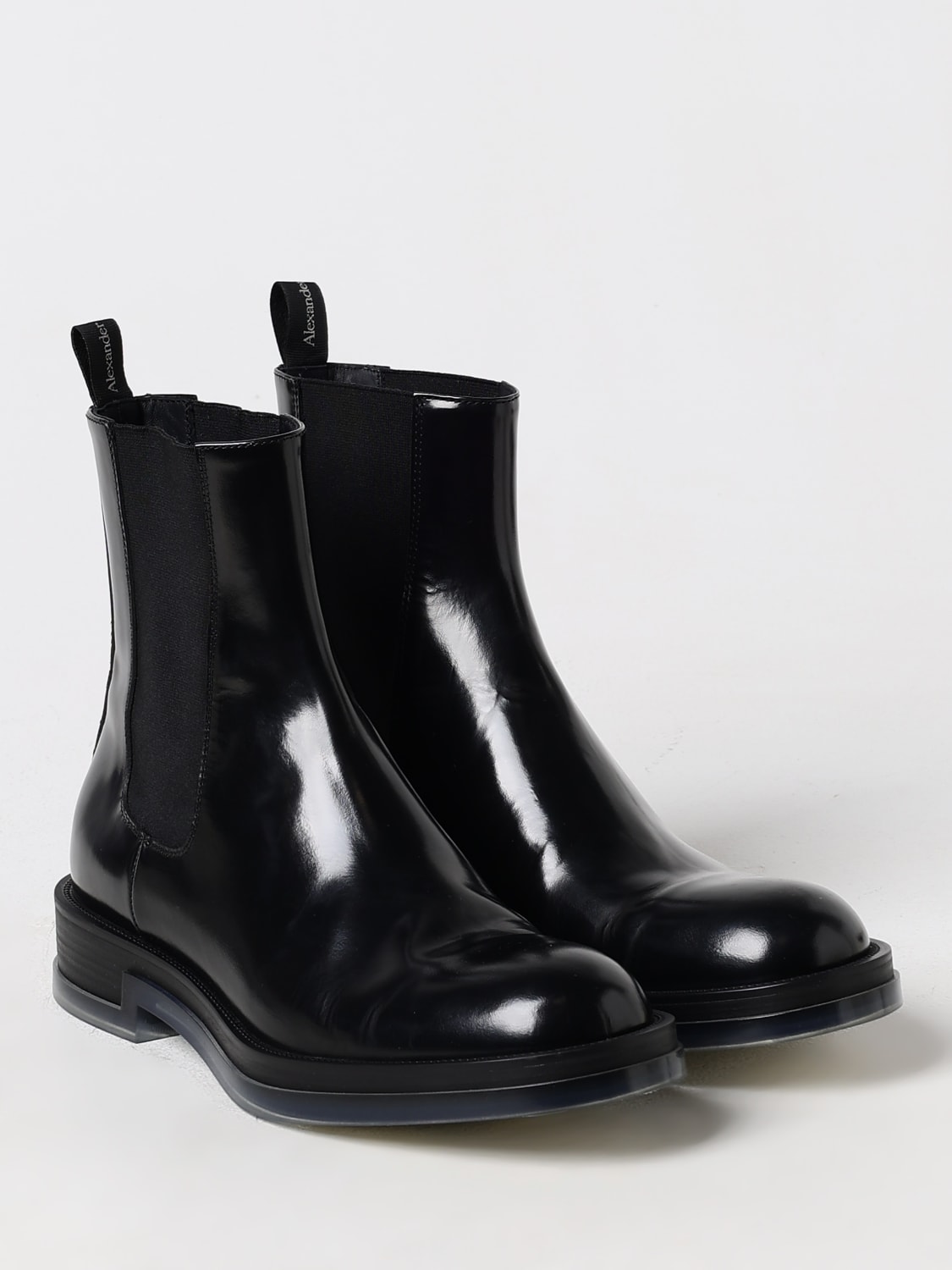 ALEXANDER MCQUEEN BOOTS: Boots men Alexander McQueen, Black - Img 2