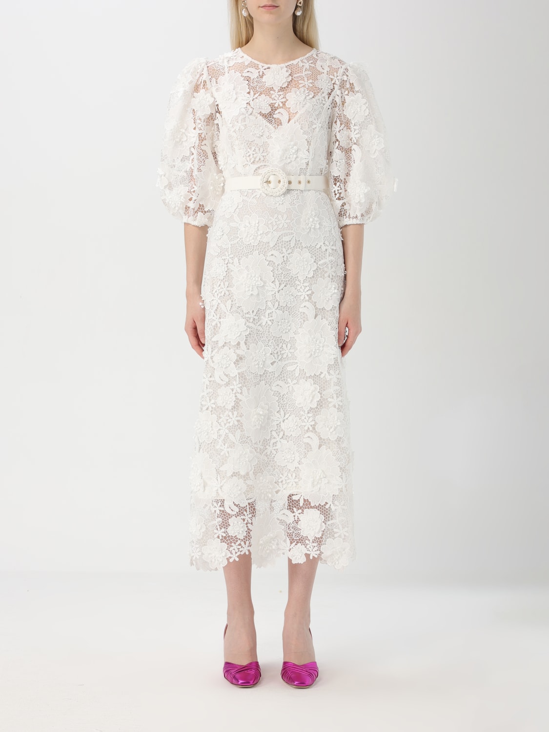 Giglio Abito midi Halliday Lace Flower Zimmermann