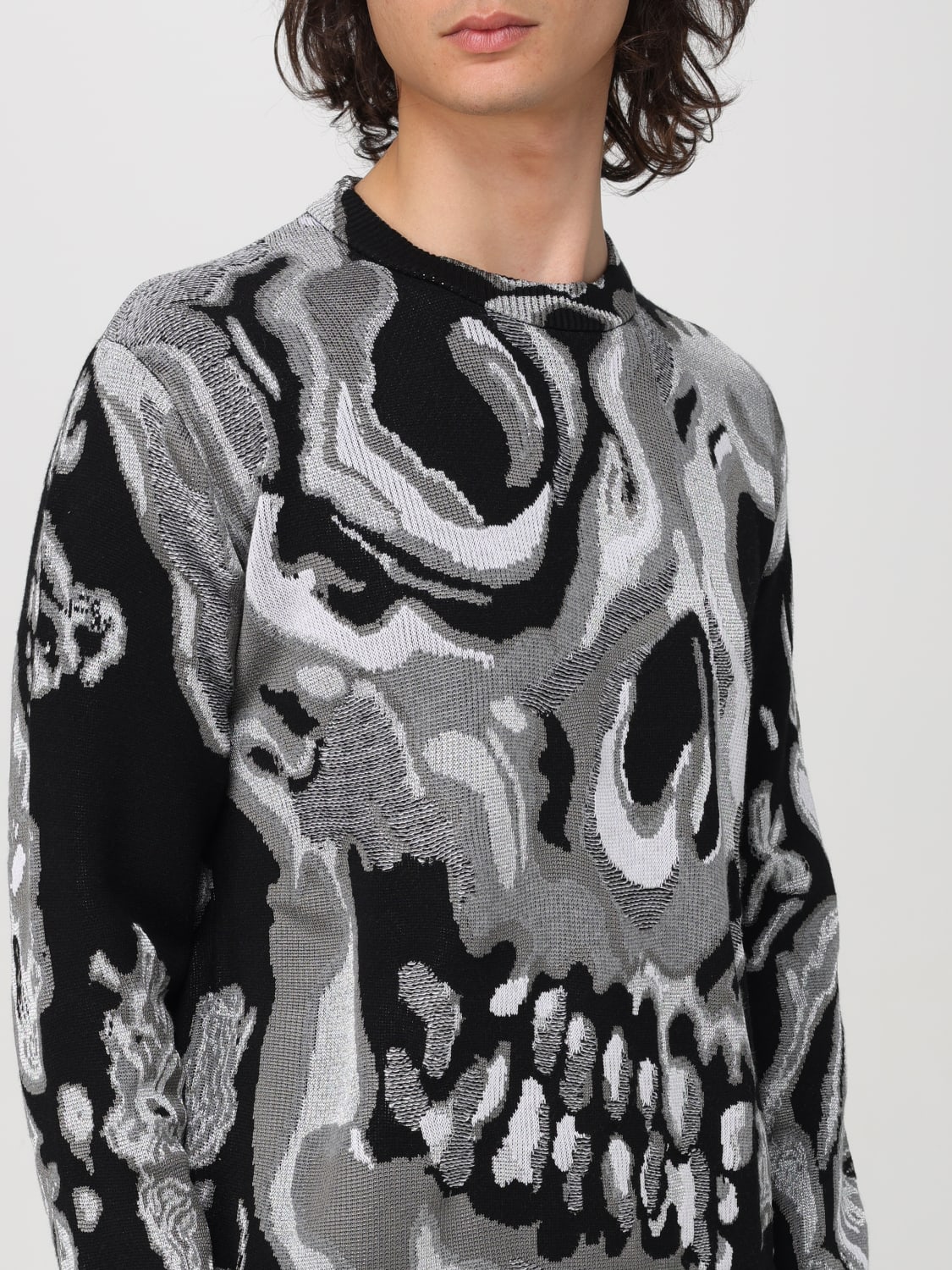 ALEXANDER MCQUEEN SWEATER: Sweater men Alexander McQueen, Black - Img 5