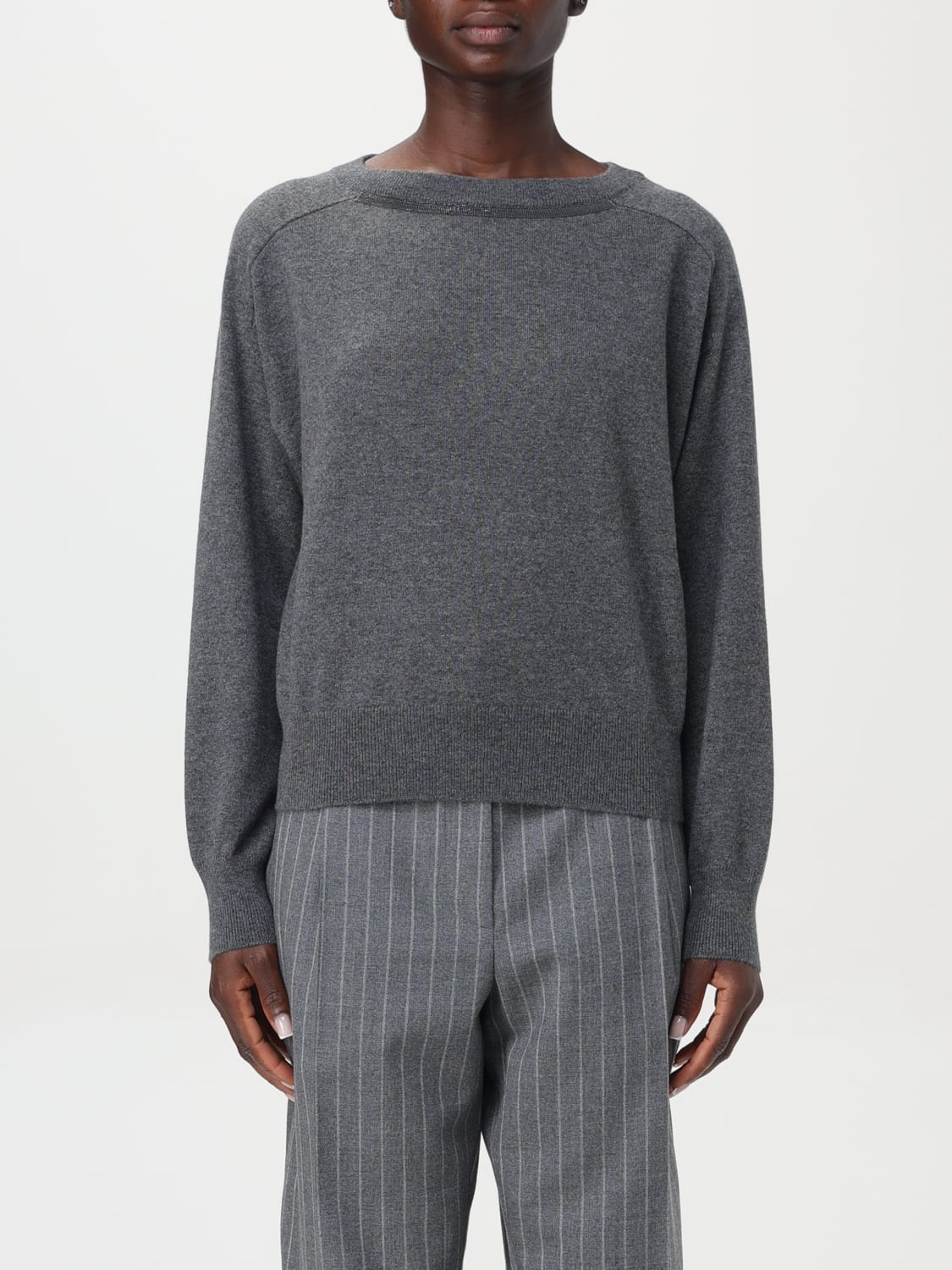 Giglio Maglia basic Brunello Cucinelli in cashmere