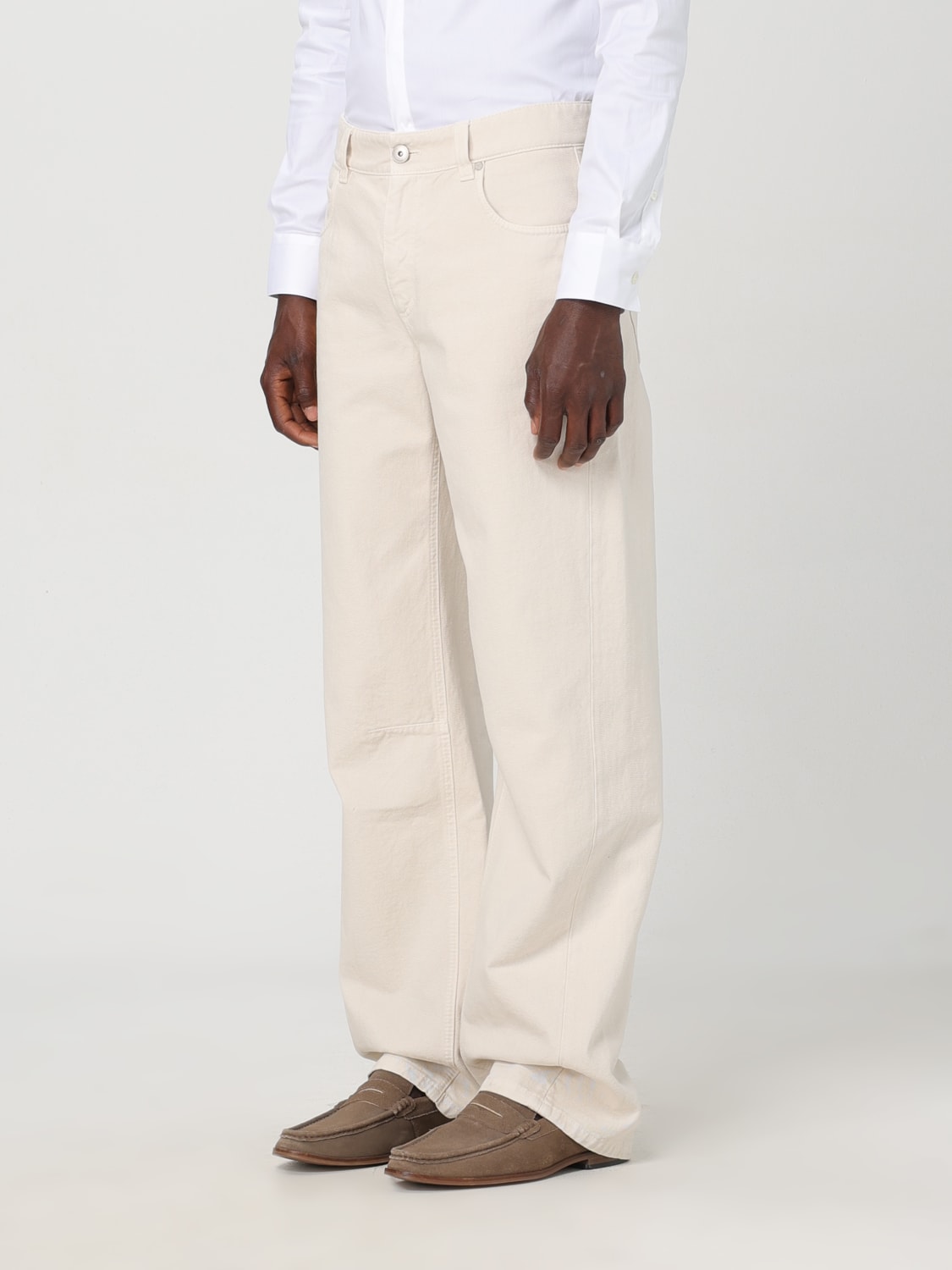 BRUNELLO CUCINELLI JEANS: Jeans homme Brunello Cucinelli, Blanc - Img 3