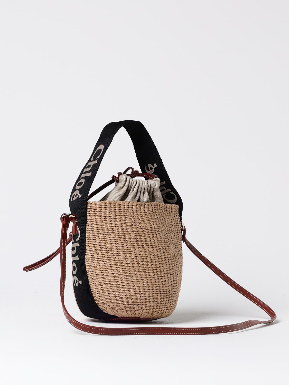 Chloé Outlet: Shoulder bag woman - Beige | Chloé mini bag