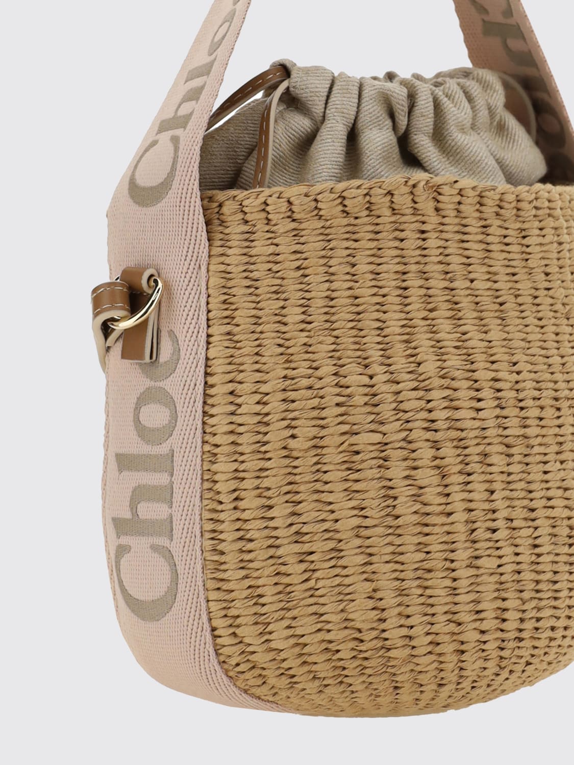 CHLOÉ MINI BAG: Shoulder bag woman ChloÉ, Camel - Img 3