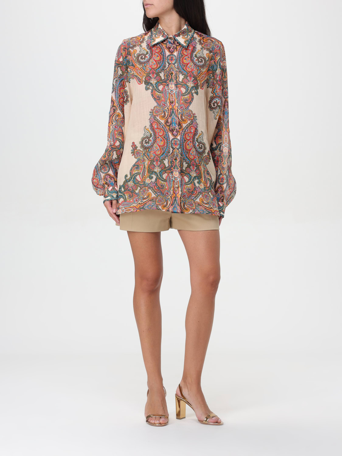 ZIMMERMANN CHEMISE: Chemise femme Zimmermann, Multicolore - Img 2